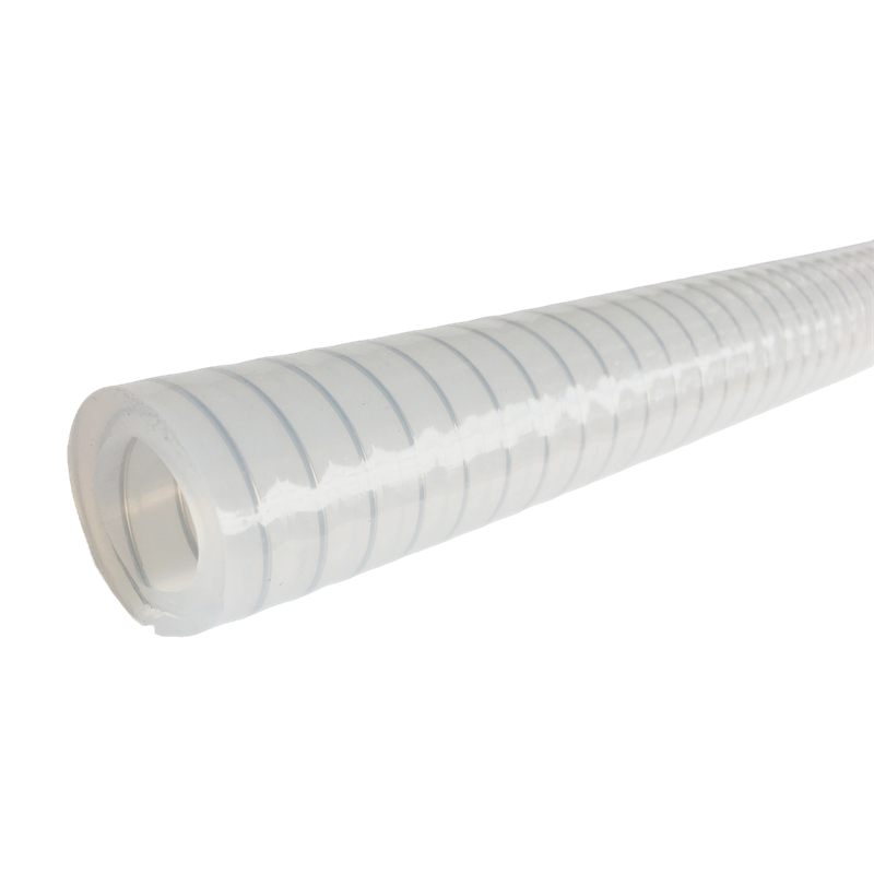 食品级透明硅胶钢丝管 铂金硫化 美国FDA 国标GB4806 灌装机-SP  