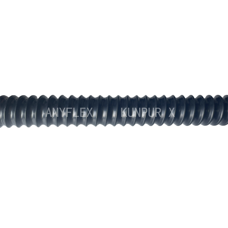 ATEX  防爆软管 工业软管 1.5mm壁厚PU钢丝防爆波纹管 液压 电动 气动设备-KX