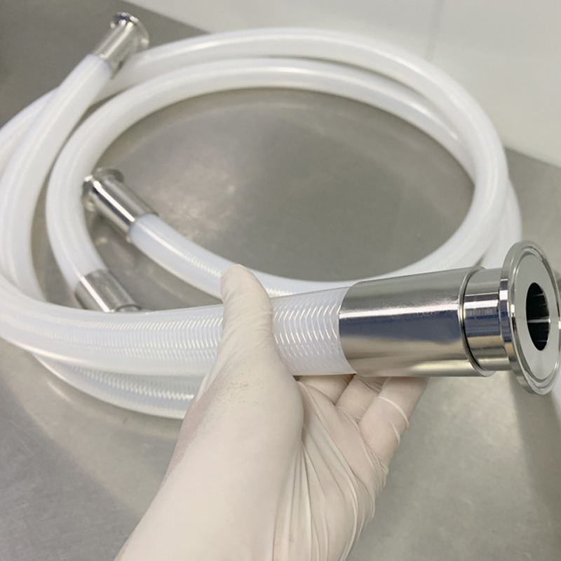 食品级硅胶编织管 铂金硫化 美国FDA 国标GB4806 灌装机 上料机-SE  
